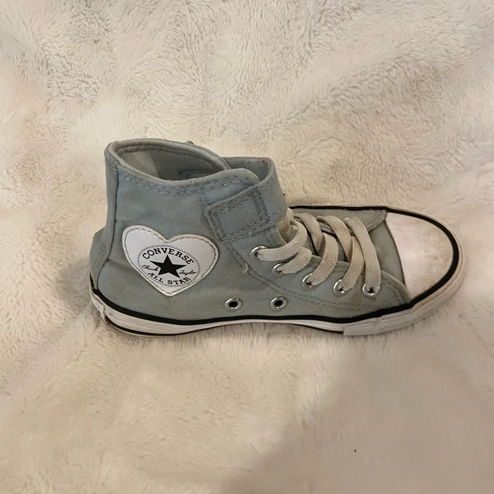 Converse Kids High-Top Sneakers - Light Gray